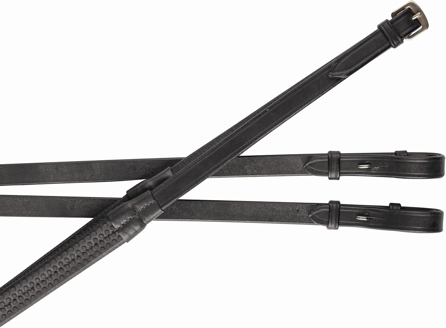 Weatherbeeta Colleigate Rubber Reins 48 Black