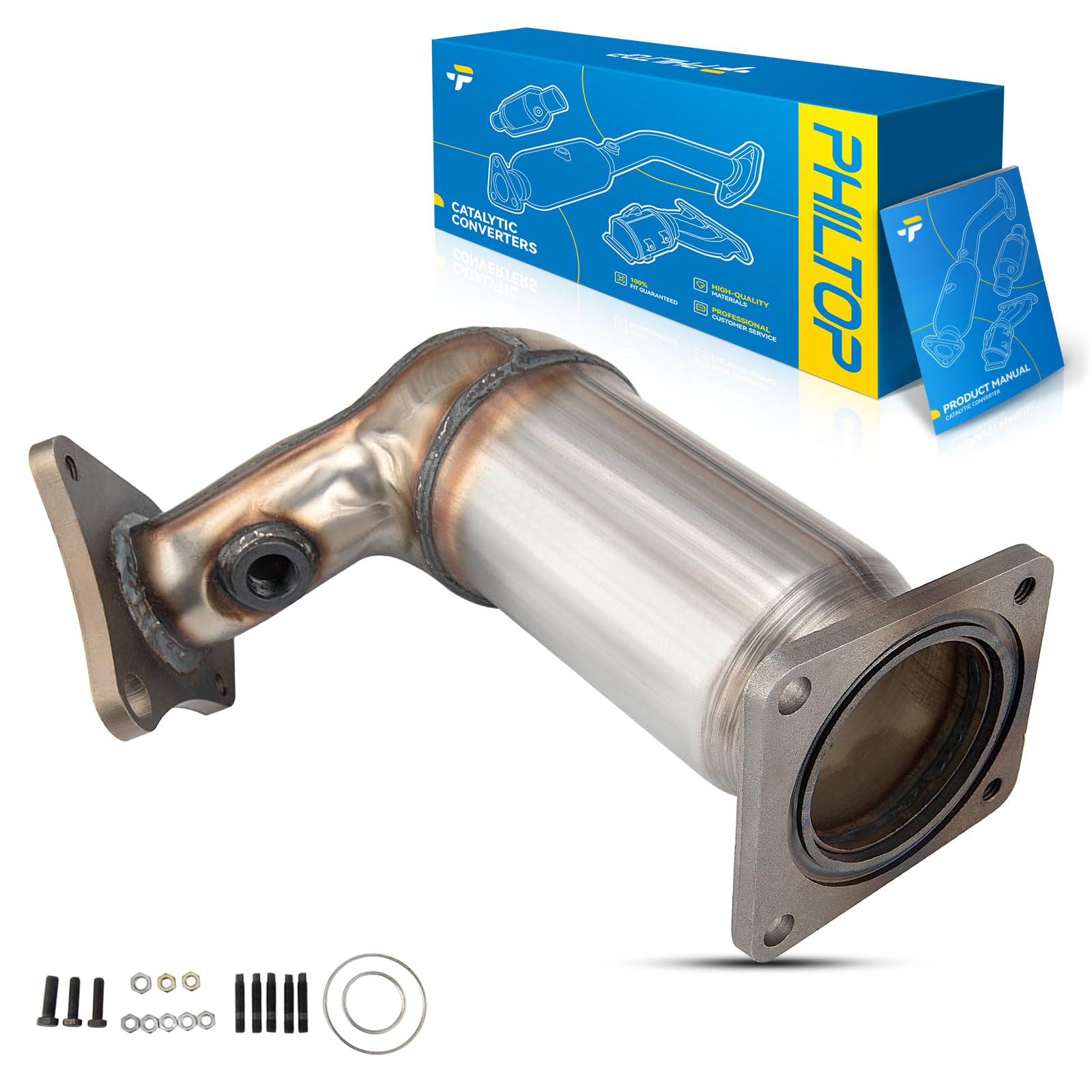 PHILTOP Catalytic Converter Compatible with Nissan, INFINITI Murano 3.5L 2009-2021, Altima 3.5L 2007-2013, QX60/Pathfinder 3.5L 2014-2015 Catalytic