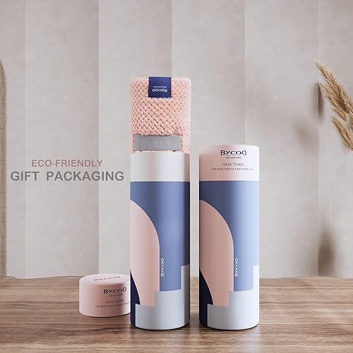 Miniatura 36 de Toalla grande de microfibra para mujer, toalla de secado de cabello antiencrespamiento con correa elástica, secado rápido, súper absorbente, Gris