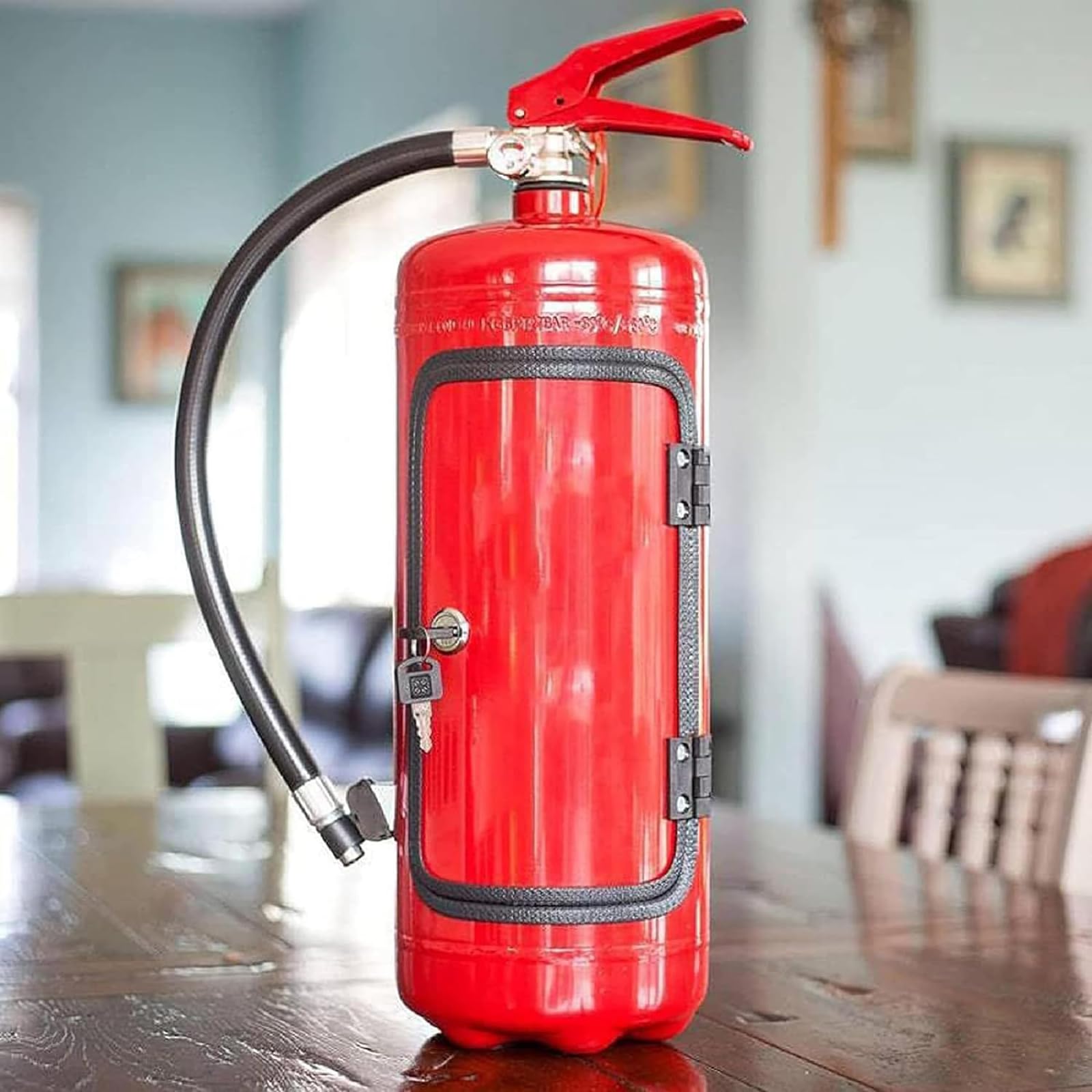 Novedad Extintor De Incendios, Mini Barra De Extintor De Incendios, Apariencia Realista Y Diseño Estructural Único, Puede Evitar El Reencendido E Instalar Sin Herramientas, para Automóvil, Camión