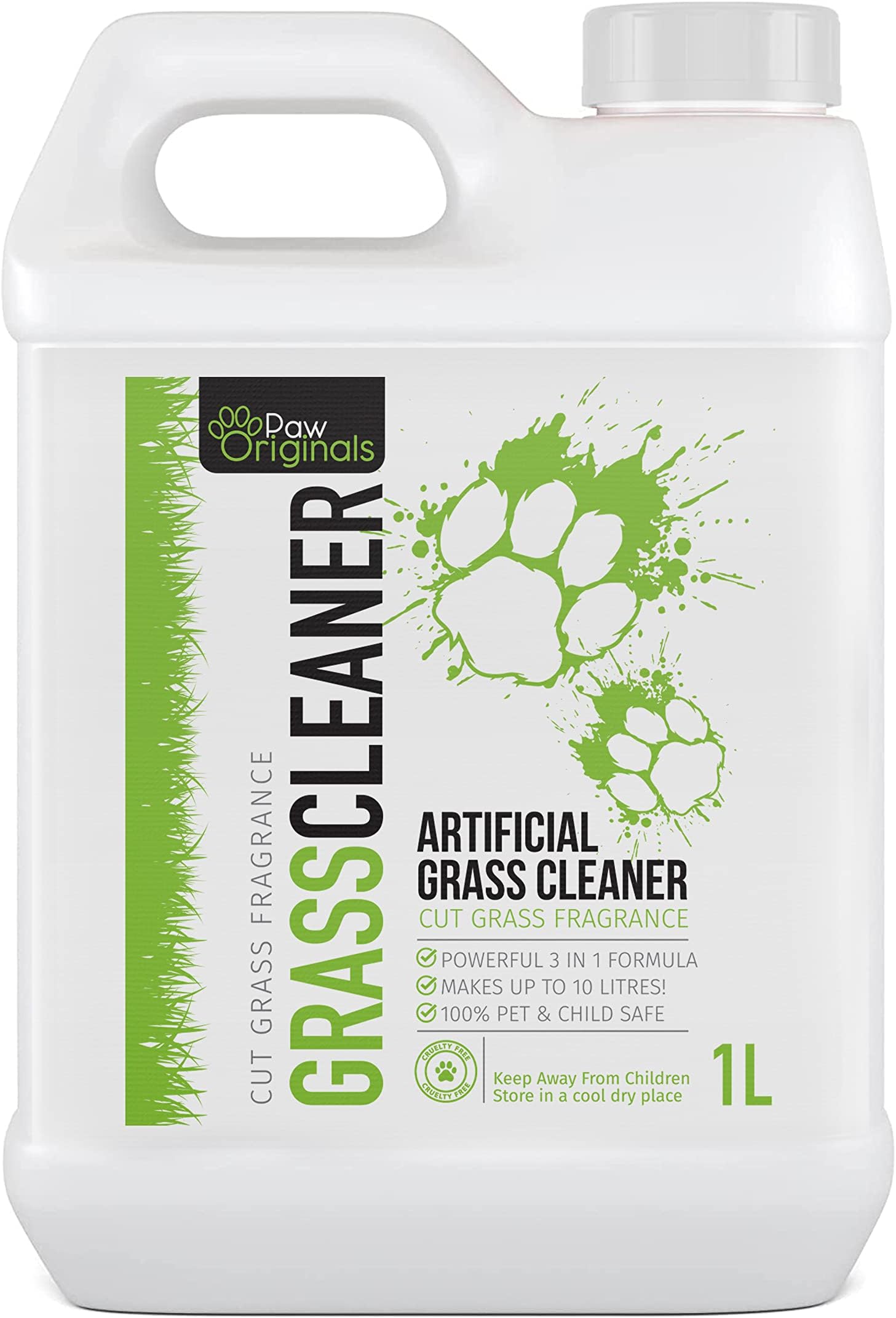 Artificial Grass Cleaner For Dogs & Pet Friendly 3 In 1 | Super Concentrate Makes 10 Litres! | Disinfectant, Deodoriser, Urine Remover | Kills Moss & Algae | No Need To Rinse!