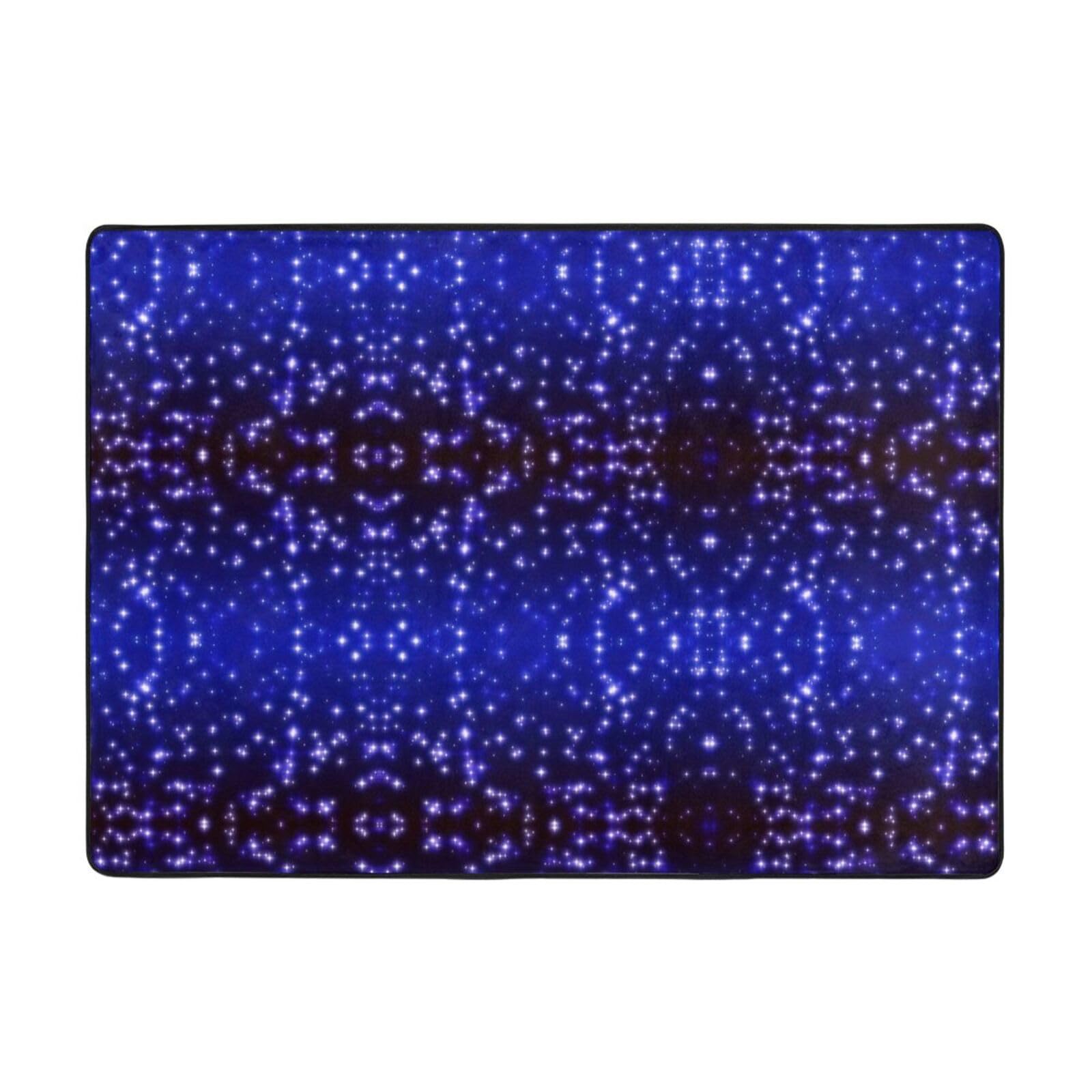 Tapis imprimé étoiles brillantes grand modèle de décoration intérieure moderne