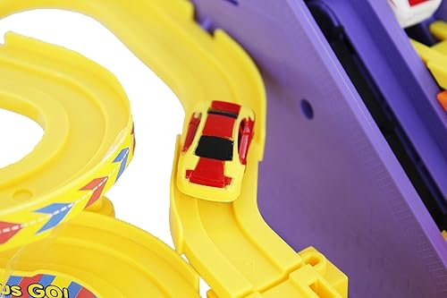 Miniatura 5 de Pista de carreras para autos de juguete para niños.