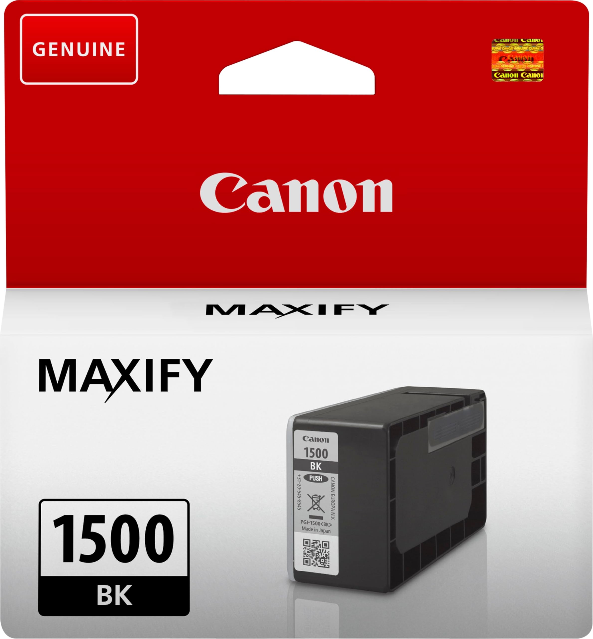 Canon PGI-1500 Cartouche BK Noire (Emballage carton)