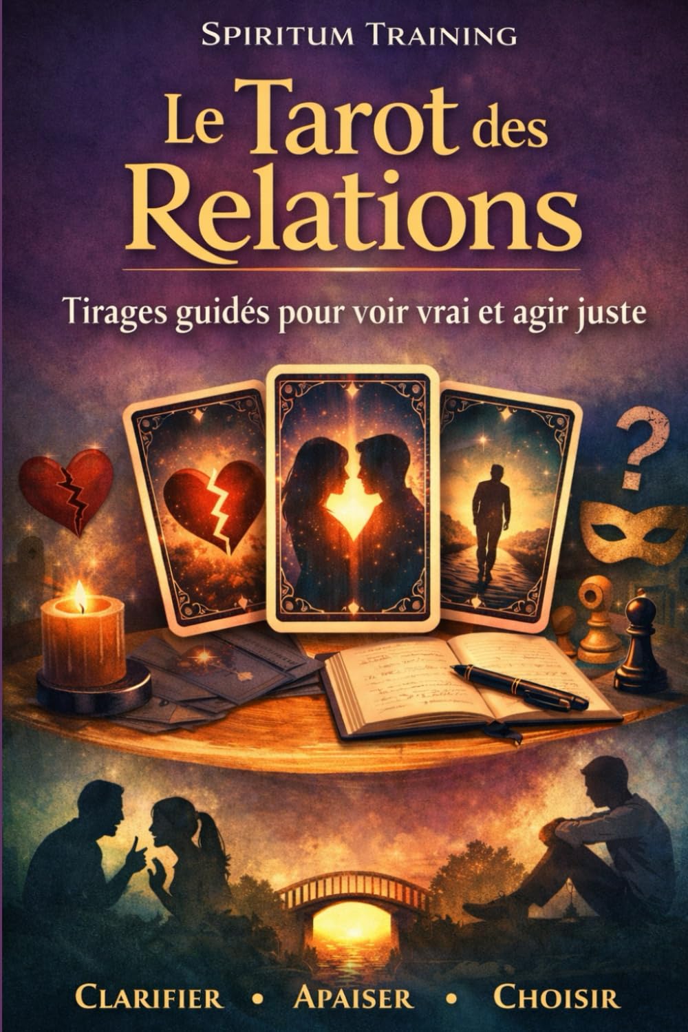 Le Tarot des Relations: Tirages guidés pour voir vrai et agir juste