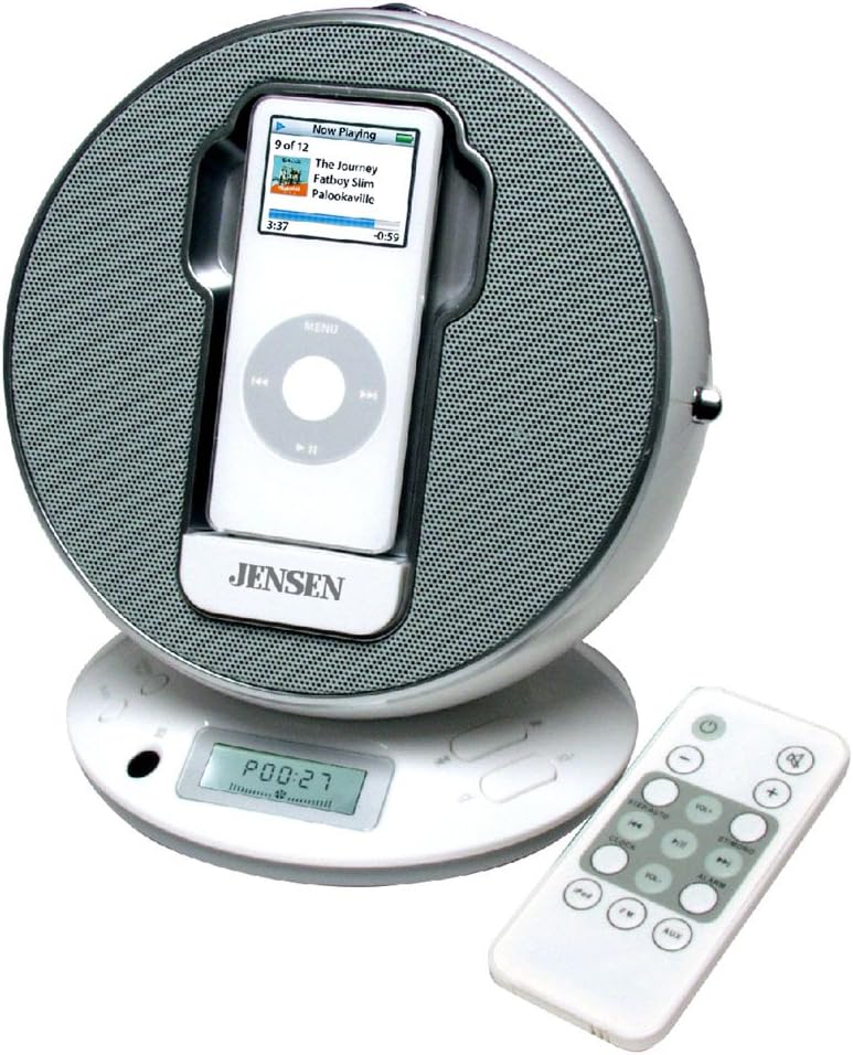 Jensen Docking Digital Music System/Alarm Clock for iPod