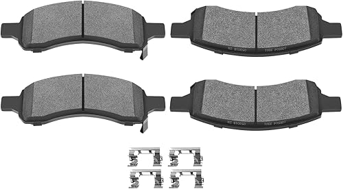 Miniatura 19 de SCITOO Pastillas de freno de cerámica, 4 pastillas de freno delanteras, kits de frenos para 2002-2008 para Mini Cooper