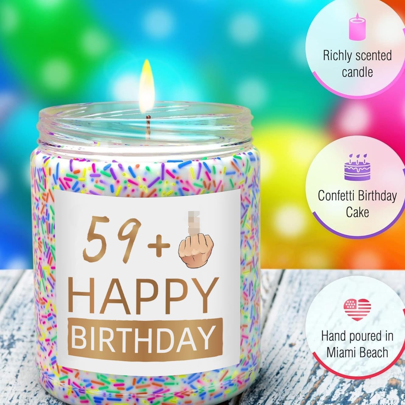 Divertente regalo per il 60° compleanno per donne, amici
