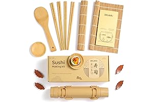 Delamu Soy Paper Sushi Kit: Craft Your Rolls with Premium Ingredients