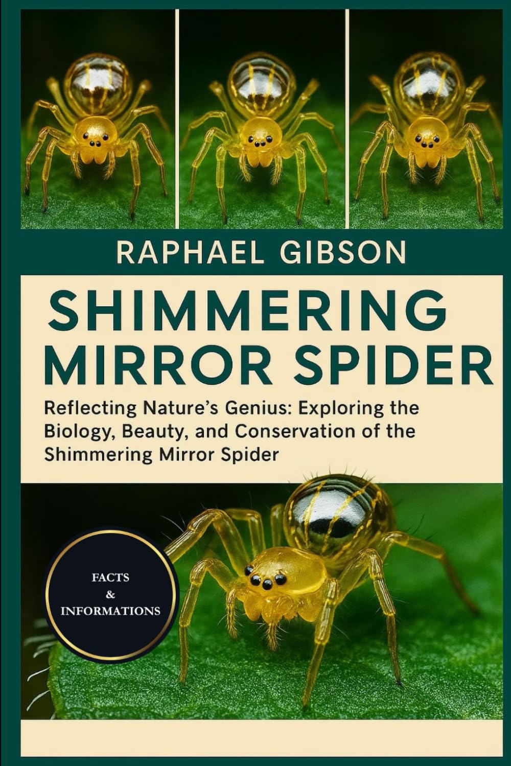 SHIMMERING MIRROR SPIDER: Reflecting Nature’s Genius: Exploring the Biology, Beauty, and Conservation of the Shimmering Mirror Spider
