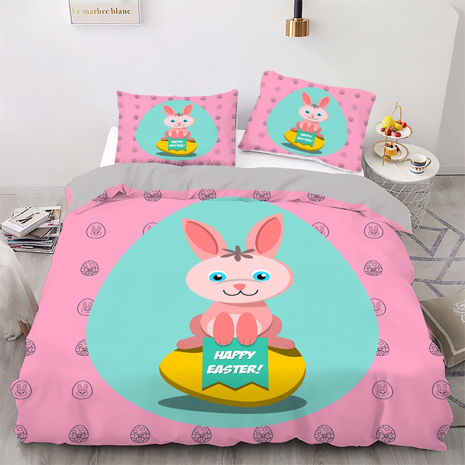Housse de couette 160x200 Pâques pour égayer la chambre des enfants