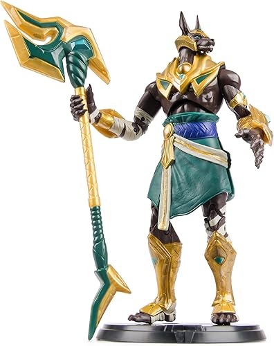 League of Legends, Figura de acción coleccionable oficial de Nasus Premium con base, más de 8 pulgadas de alto, colección The Champion, grado de