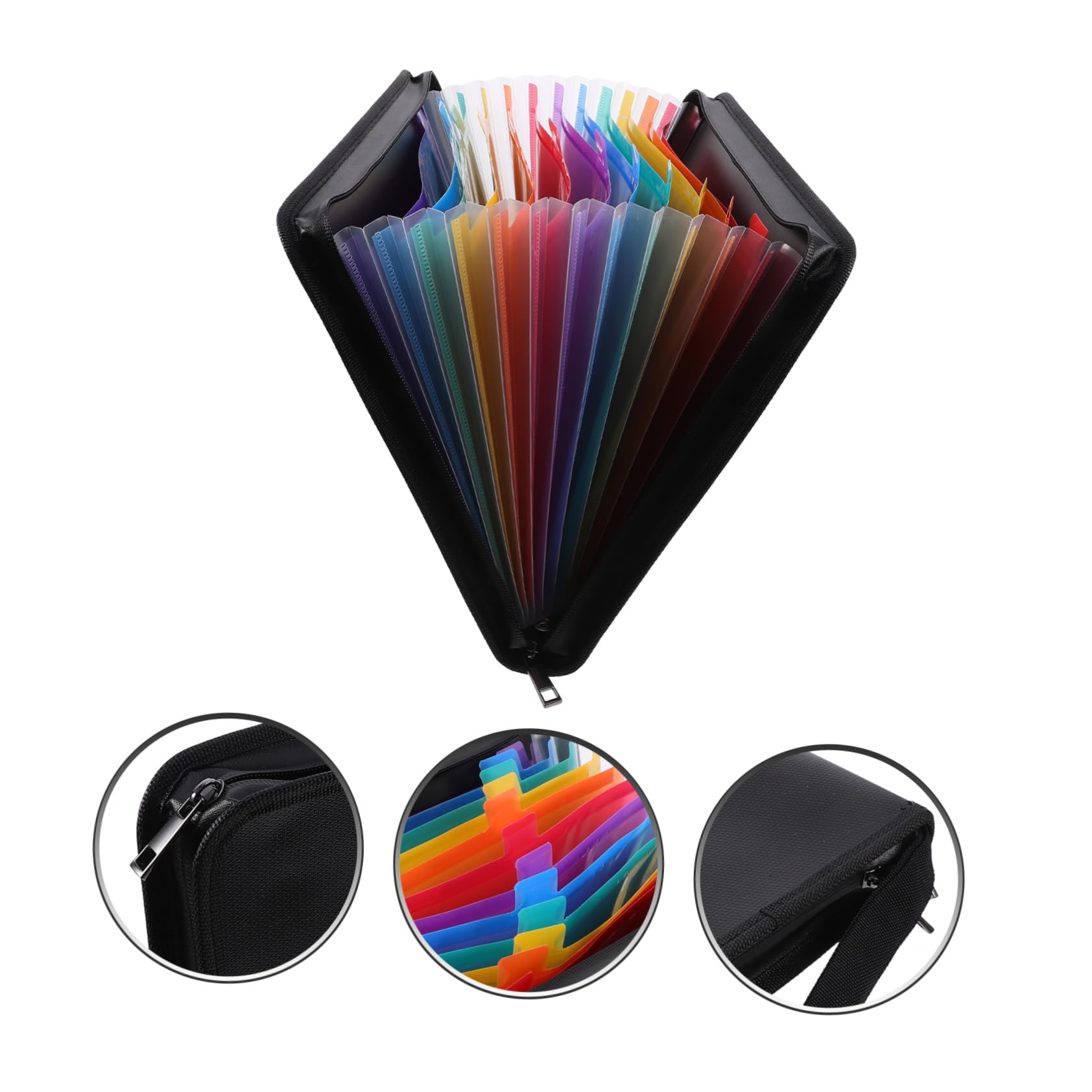 Organizer Per Ricevute e Documenti Portadocumenti Con Zipper Per Assegni e Fatture Folder Espandibile Per Etichette e Archiviazione