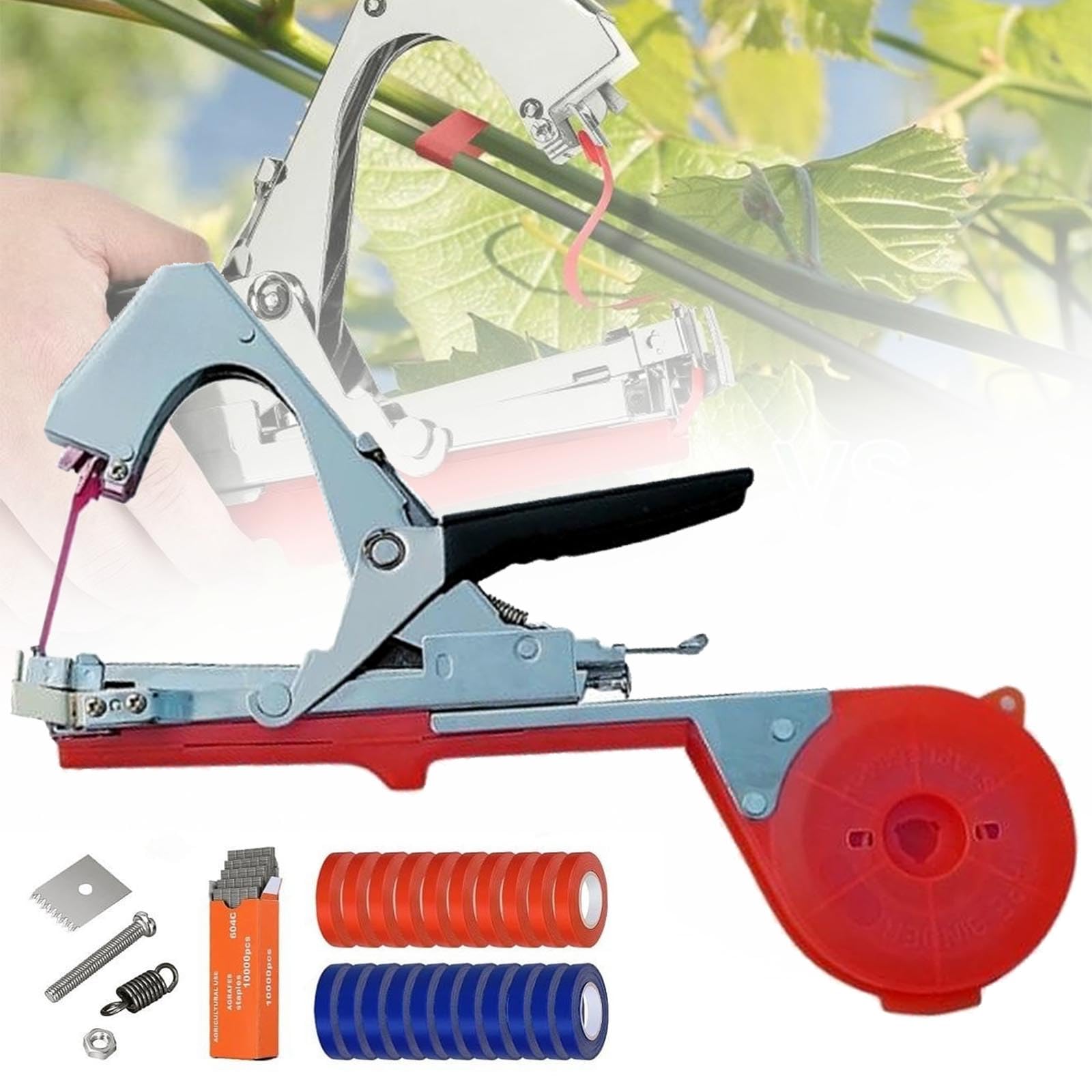 Strumento for Clip for Piante rampicanti con Impugnatura Antiscivolo, allarga la Bocca del Morsetto Regolabile