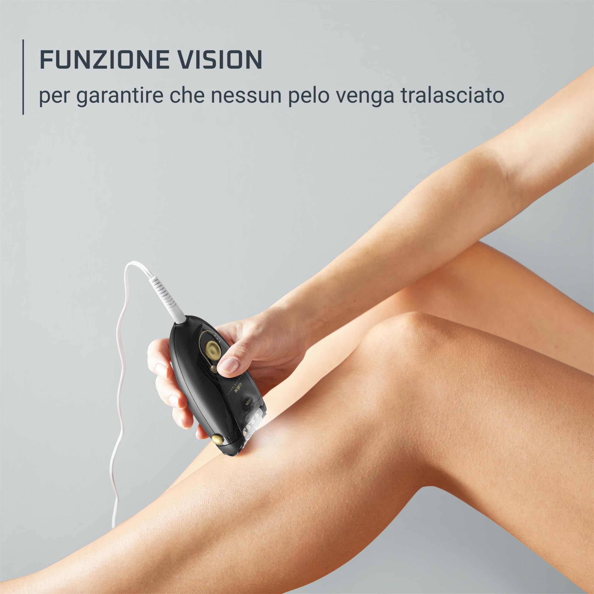 Rowenta Extreme Silence, Epilatore ad Alta Precisione con 24 Pinzette, con Tecnologia Micro-Contact Comfort e Funziona Vision, Esfoliante e Facile da Pulire, EP5628F0