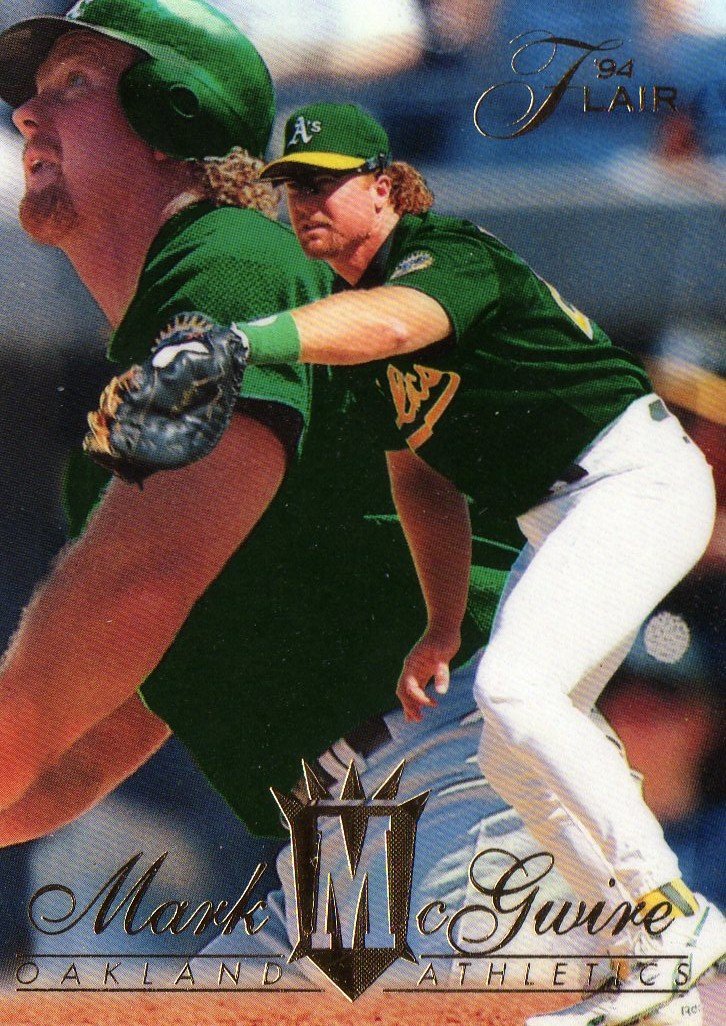 ☀MLB - MARK .McGWIRE 陶器製Bヘッド Amazon.com: 1994 Flair Baseball #94 Mark Mcgwire : 藝術古董收藏