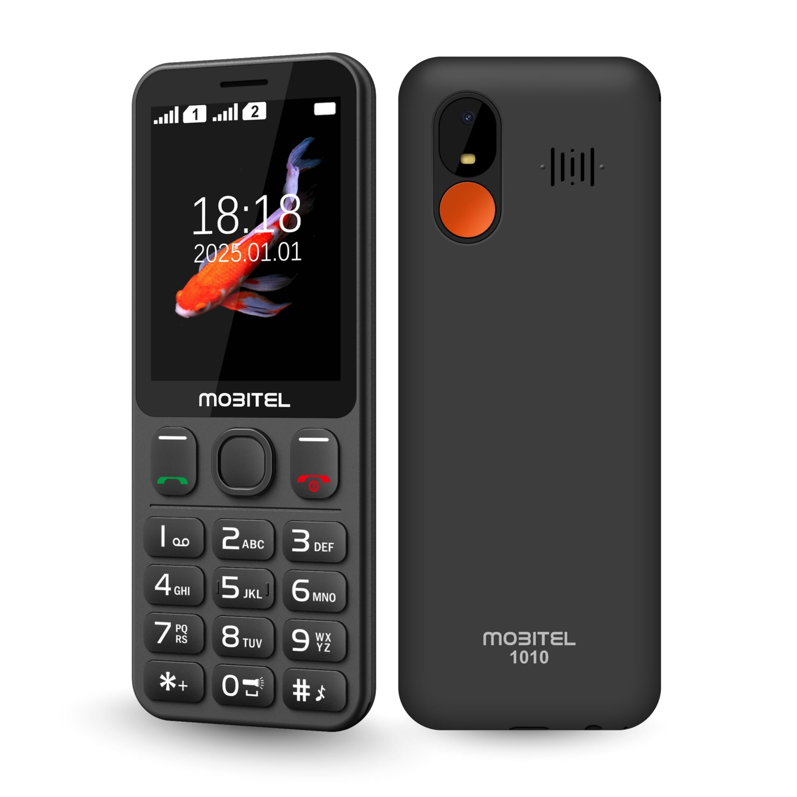 Téléphone portable facile à utiliser Mobitel 1010 avec batterie longue durée - 8
