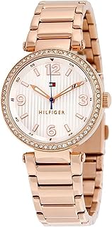 Tommy Hilfiger Quartz Silver Dial Stainless Steel Strap Watch for Women