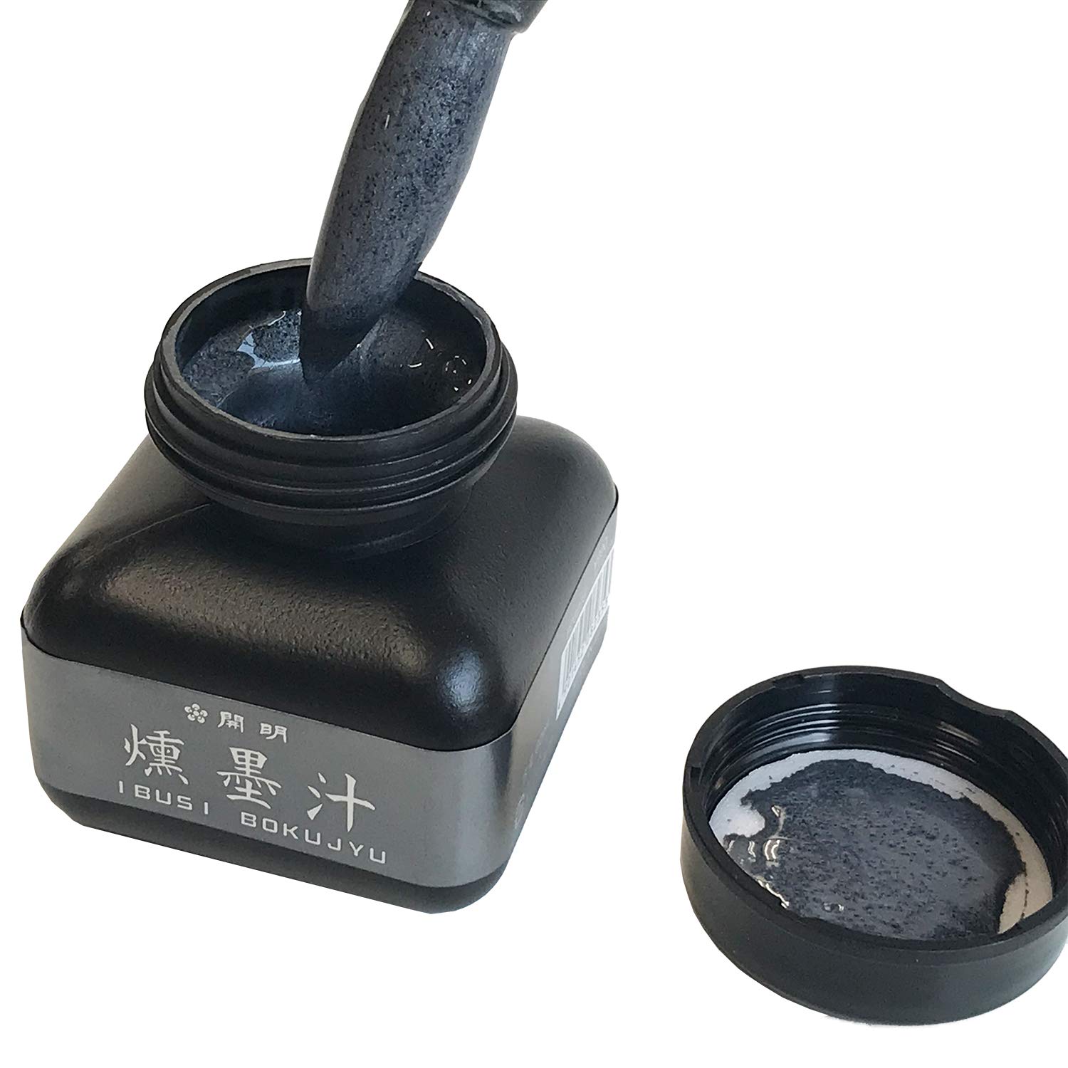 Amazon.co.jp: 開明 燻墨汁 60ml 55×57×55mm BO8235 : 文房具