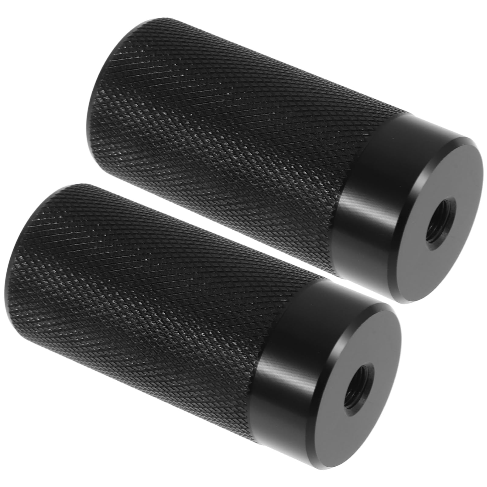 GANAZONO Bike Cycling Rear Stunt Aluminum Alloy Bike Pegs Wear-Resistant Bicycles Pegs Easy Installation Detachable Folding for Scooters