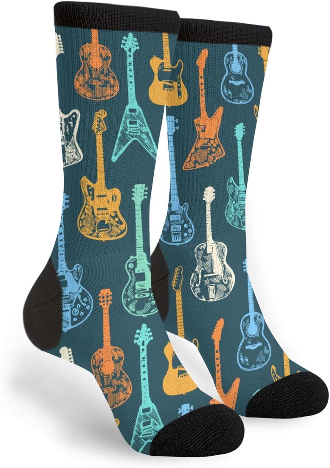 Novelty Crew Socks Casual Socks Mid Calf Socks For Women Men