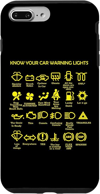 Amazon Co Jp Iphone 7 Plus 8 Plus 車の警告灯 非常に面白いドライバー スマホケース Electronics Amazon Co Jp Iphone 7 Plus 8 Plus 車の警告灯 非常に面白いドライバー スマホケース Electronics