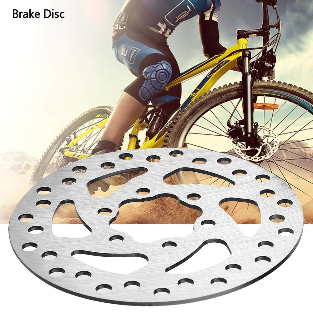 Kathlen Brake Disc Mountain Bike Stainless Steel Brake Disc Bicycle Brake Pad Braking Part(120mm) - Image 3