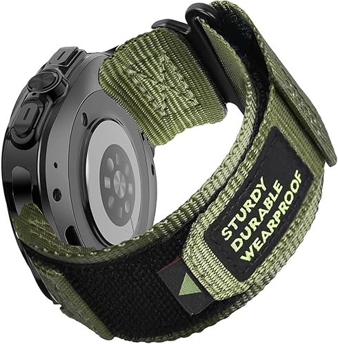 Olytop Rugged Band for Galaxy Watch Ultra Bands 47mm (2025/2024), No Gaps Nylon 