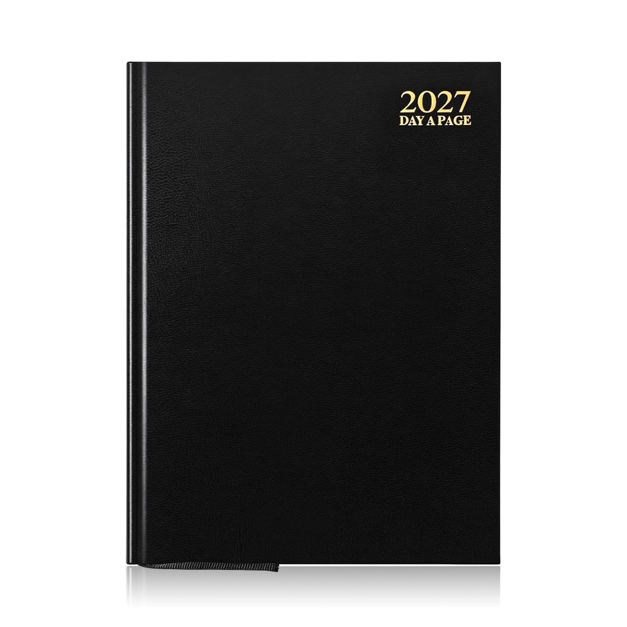 G4GADGET A5 2027 Day a Page Black Diary Hardback โ image 1