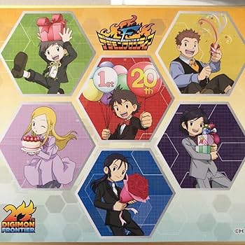 Amazon.co.jp: デジモンフロンティア ミニ色紙 コラボ カラオケ