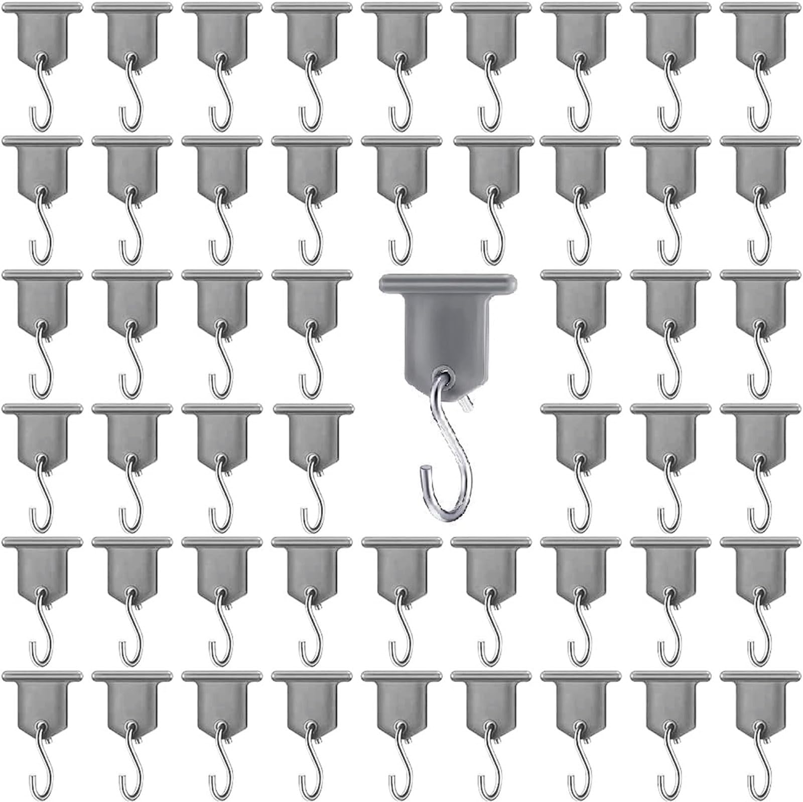 SVNR 24PCS RV Awning Light Hooks, S Shaped Hooks For Lights Camping