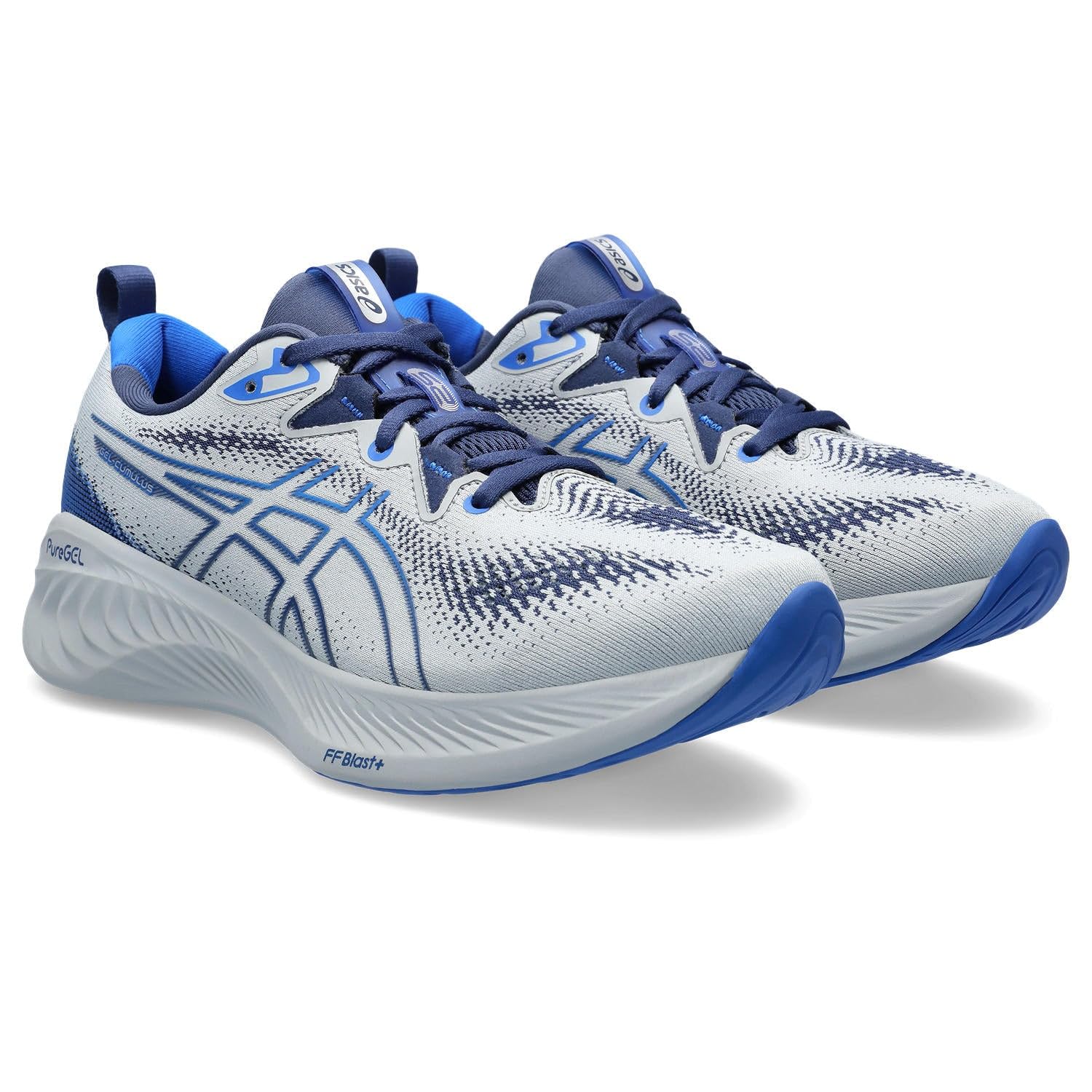 ASICS Gel-Cumulus 25, Running Shoe Hombre, Gris/Azul, 45 EU