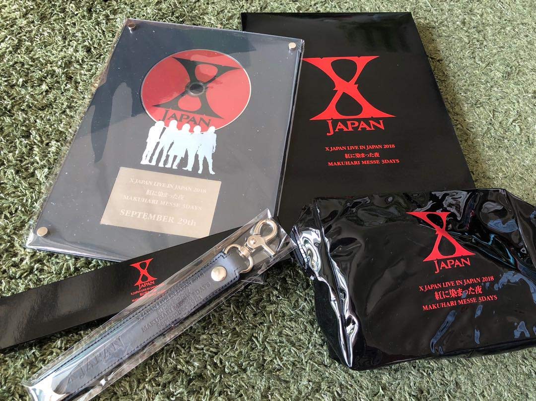 X JAPAN VIPグッズ。 X JAPAN VIP プラチナ グッズ 2015 名古屋ガイシホール