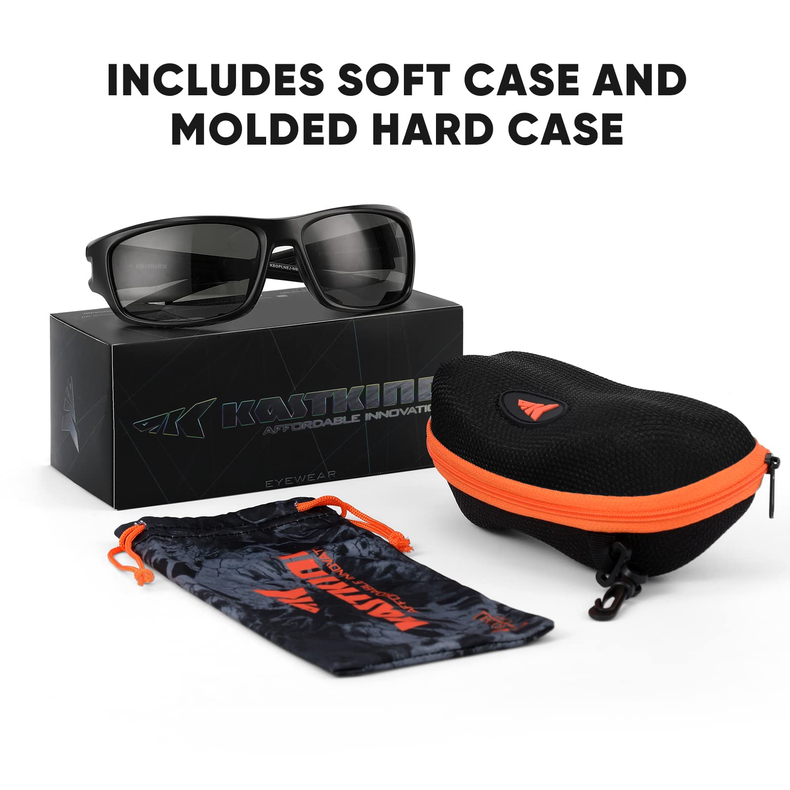 KastKing Ellijay - Lentes de sol bifocales polarizados, bifocales de 1.5 x 2.0 x 2.5 aumentos, gafas de sol deportivas envolventes