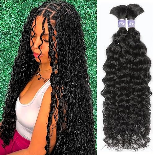 Miniatura 10 de Paquete de cabello humano brasileño ondulado de agua 10A, paquete de 1 paquete de 3.53 oz de 20 pulgadas, extensiones de cabello ondulado rizado