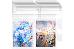 200 Clear Greeting Card Sleeves for Picture-Perfect Protection