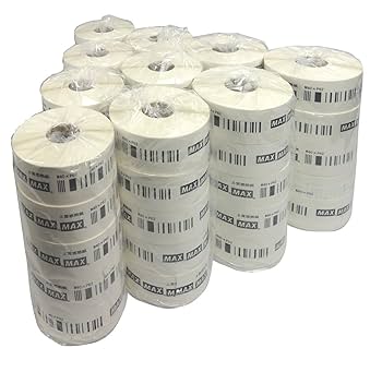 Amazon.co.jp: マックス ラベル 上質感熱紙 ラベルプリンタ用 50