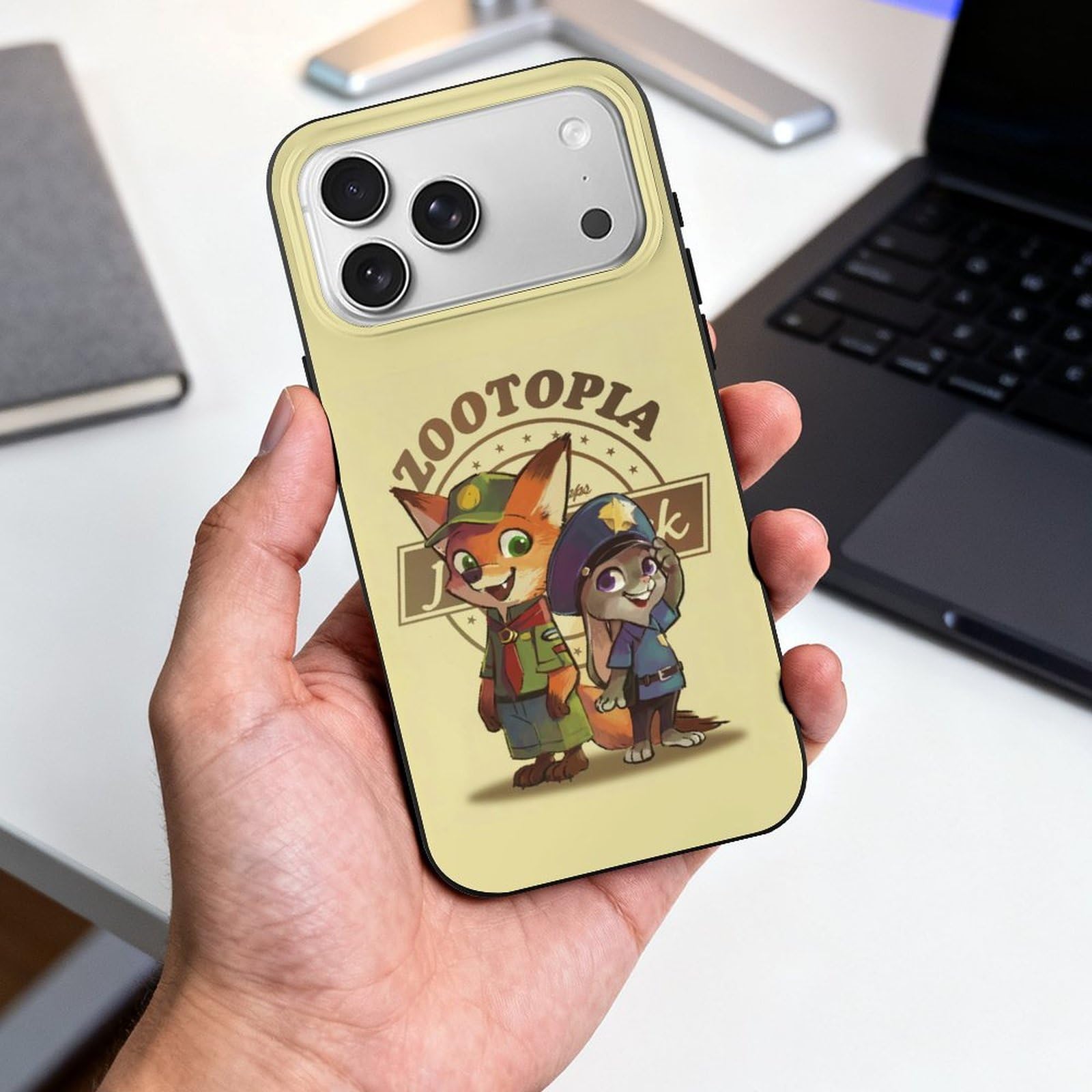 CASSETiFY ズートピア iPhoneケース17Pro ズートピア』ジュディ/ニック デザイン スマホケーススタンド付き