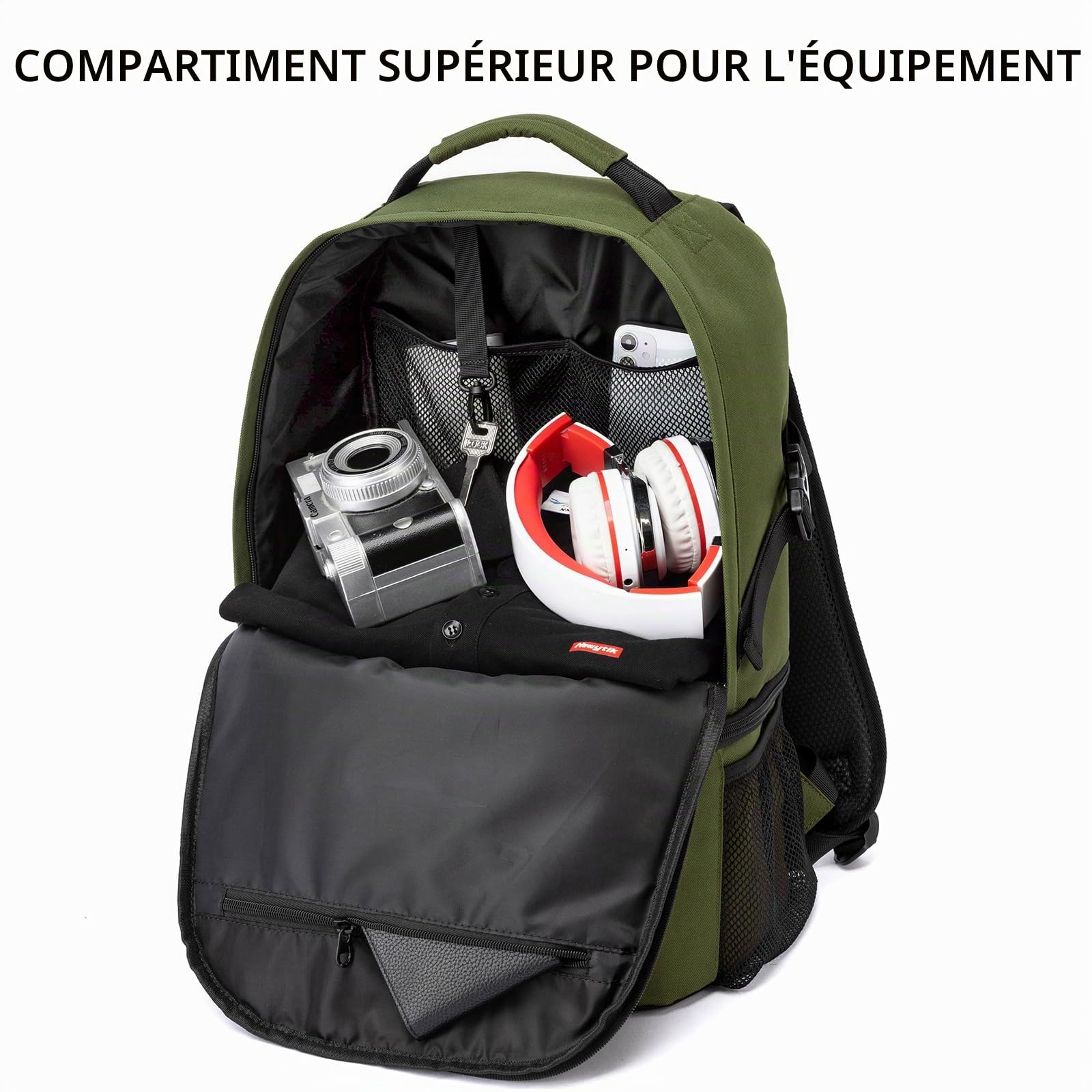 TUGUAN Sac à Dos Isotherme isolé 38 Canettes 28L, Sac Isotherme Léger Double Paroi Hommes Femmes pour Picnic Camping Voyage Randonnée Plage Parc