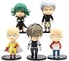 One Punch Man PVC Action Figure Set - Saitama, Genos Statues Collectibles Decorations & Gifts: 9.5-11cm