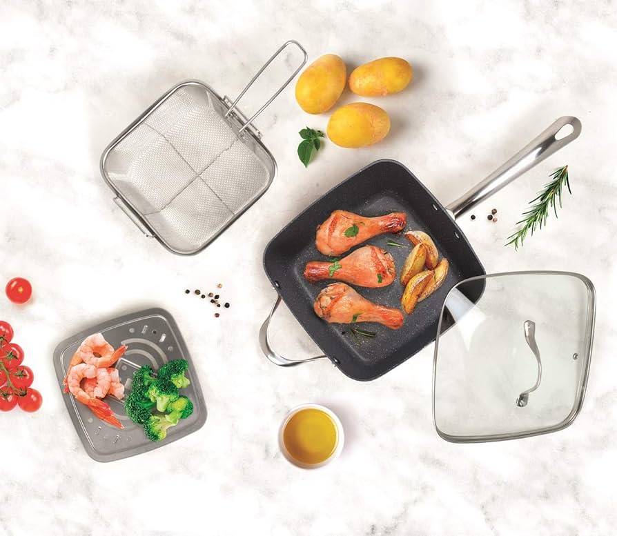 オーブンスクエア　2個 セラベイク 耐熱ガラス スクエアロースター M 2個セット （ Cera