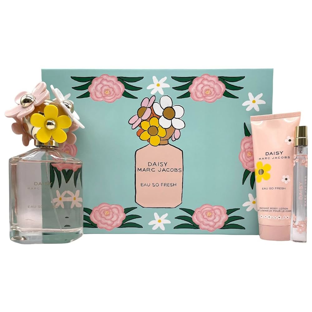 Amazon.com : Marc Jacobs Daisy Eau So Fresh 3 Piece Gift Set