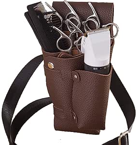 Friseur-Scherentasche Mit Gürtelclip - Große Aufbewahrungstasche Für Haarschneidewerkzeuge