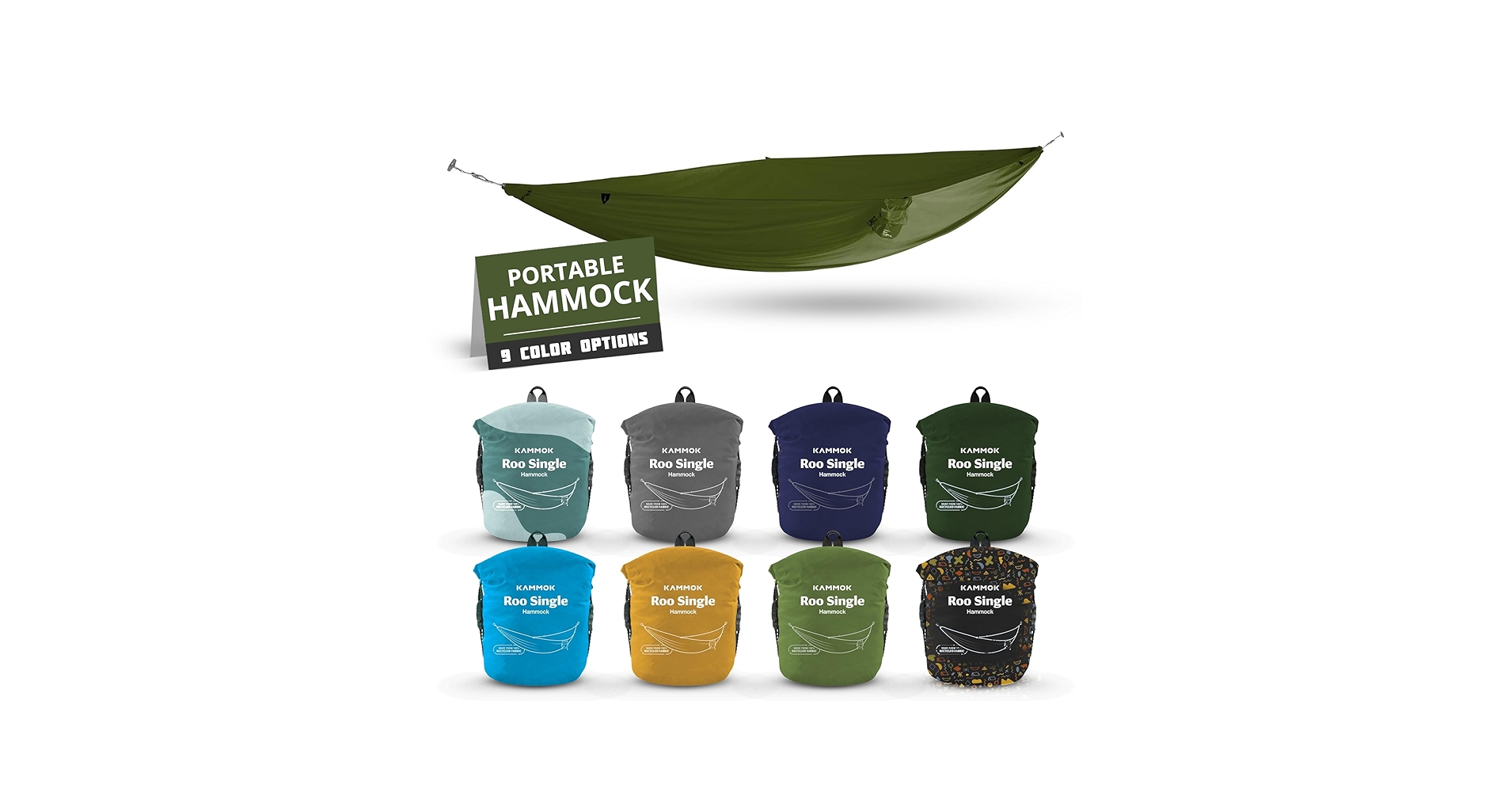 Amazon.com: KAMMOK Roo Single UL - Ultralight Camping