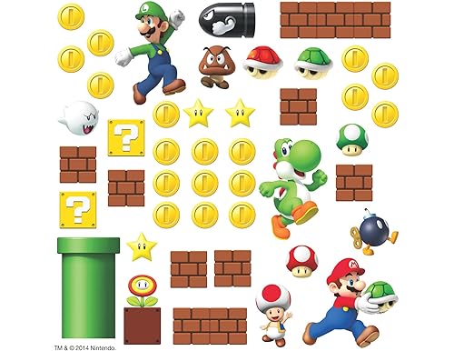 Best Mario Wall Stickers & Decals for 2024: Transform Rooms into Super Mario Wonderlands