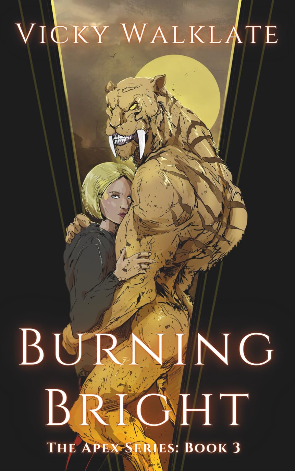 Burning Bright: A Steamy Monster Romance (The Apex Series)