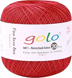 Golo Linha de crochê para fio de renda e tatuagem 192