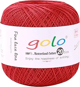 Golo Linha de crochê para fio de renda e tatuagem 192