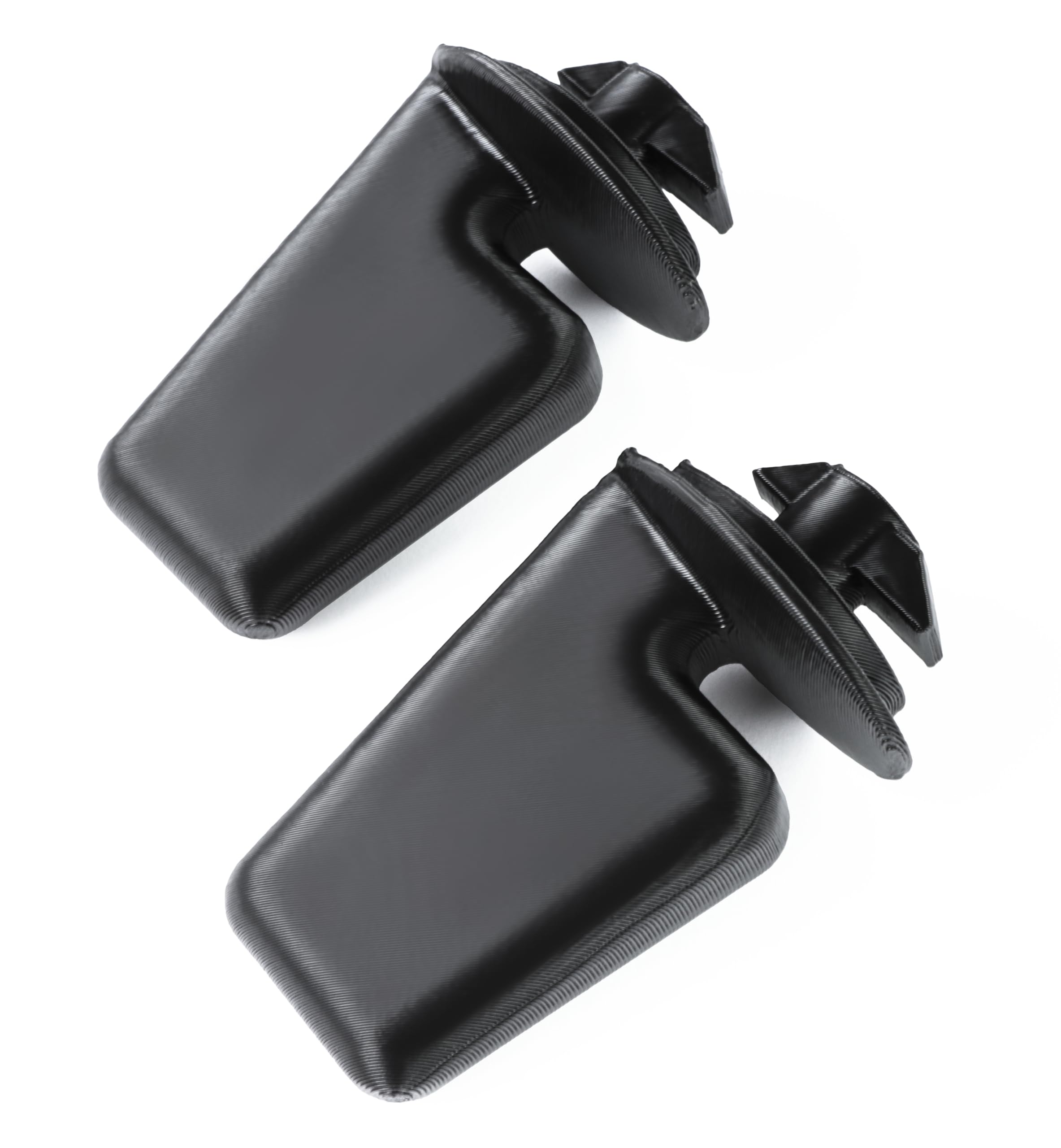 Par de ganchos para sombrero, derecho e izquierdo, compatible con Jeep Compass 2017-2023, soporte para estante de maletero, maletero, cubreequipaje, repuesto 155300540