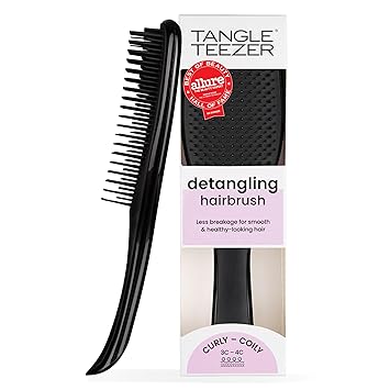 Tangle Teezer Ultimate Detangler Curly Hair Brush, Dry & Wet